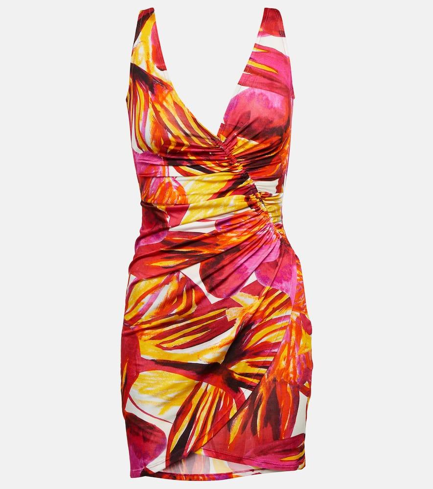 louisa ballou summer solstice printed minidress