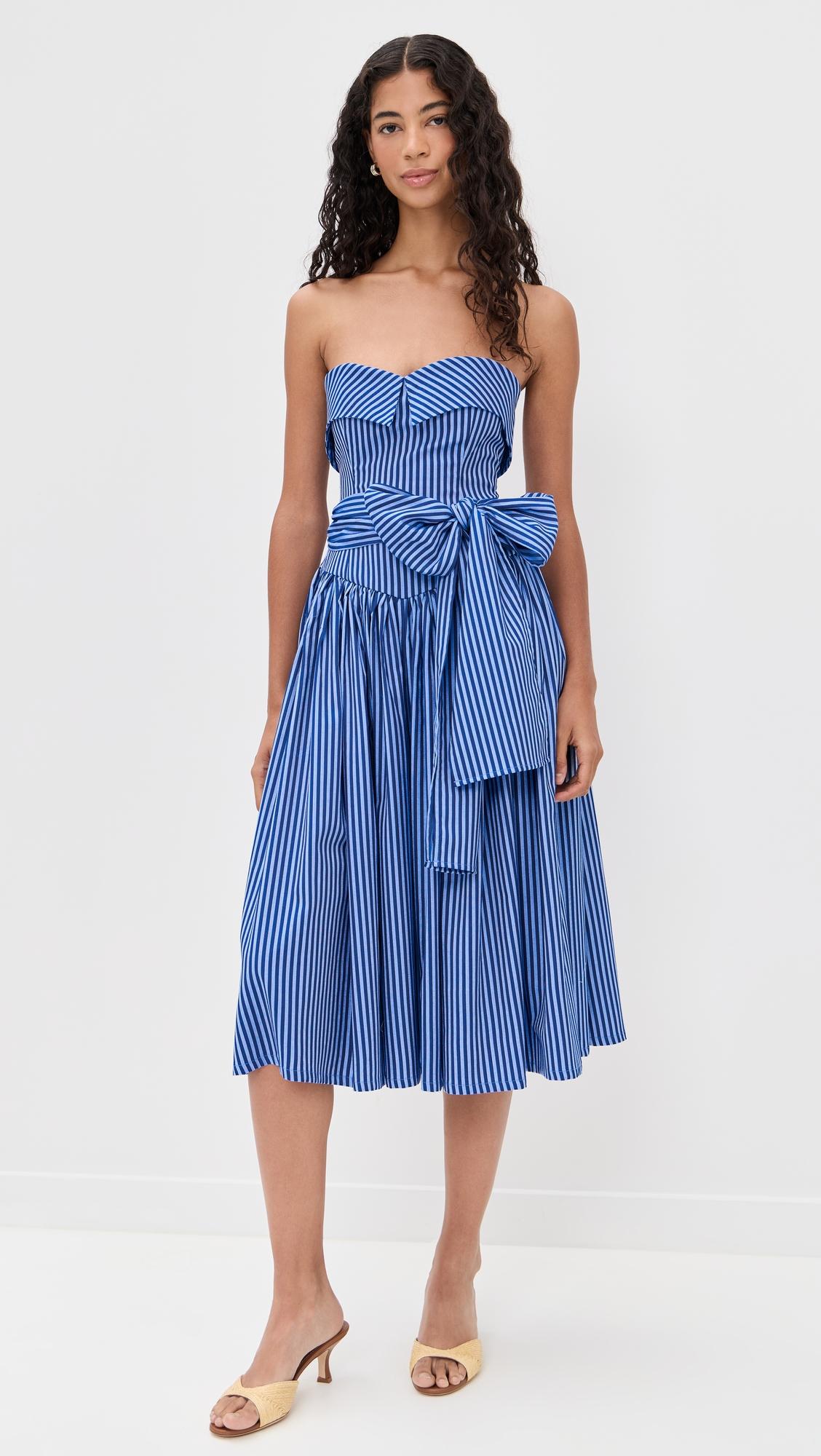 louise strapless dress