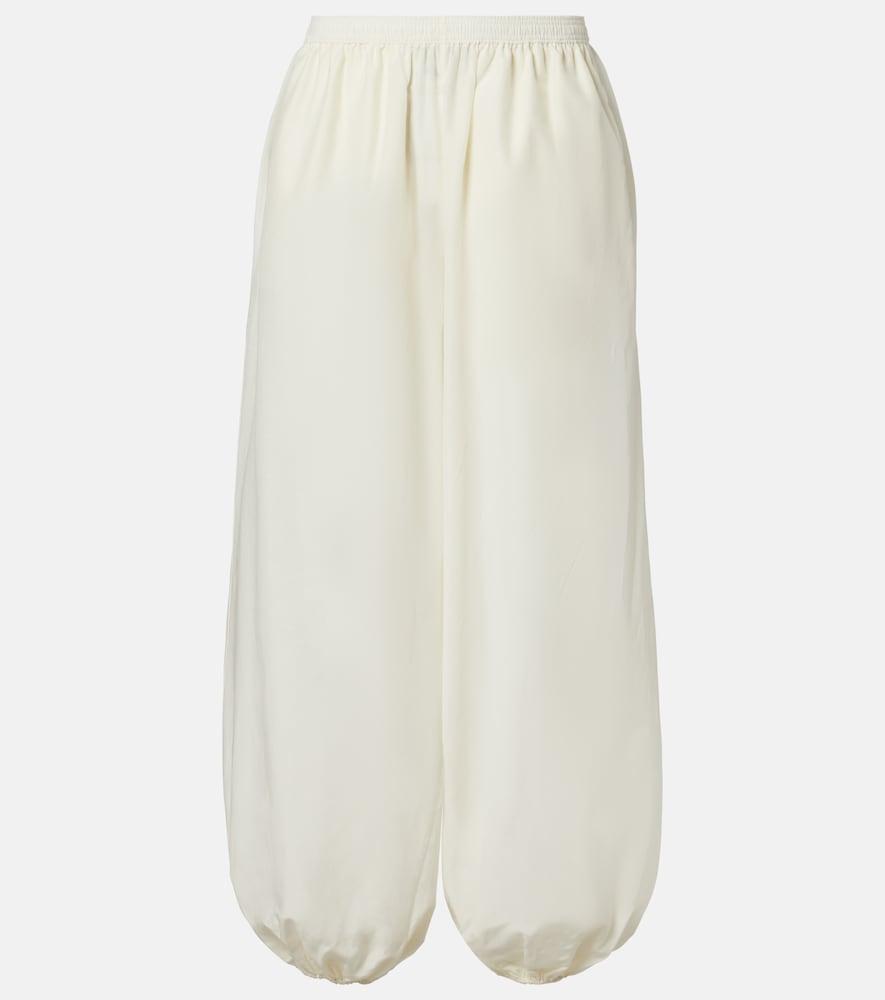 loulou de saison almaya cotton and silk balloon pants