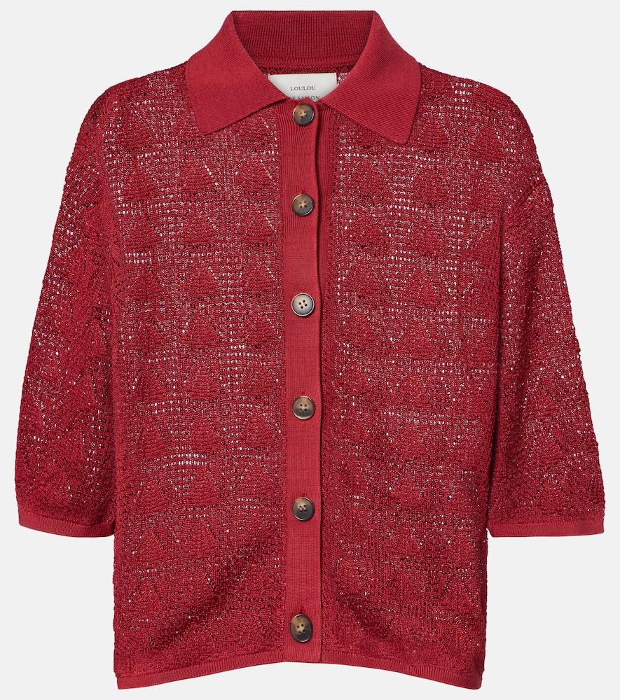 loulou de saison siani knitted cardigan