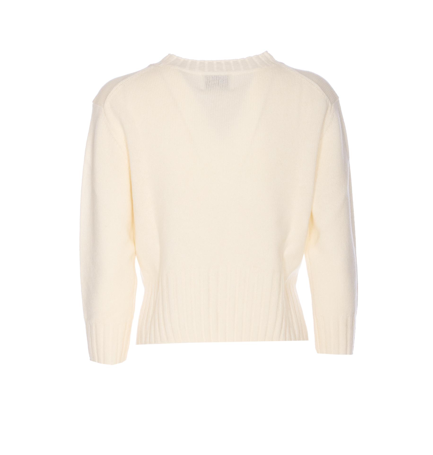 loulou de saison sweaters white cashmere - women
