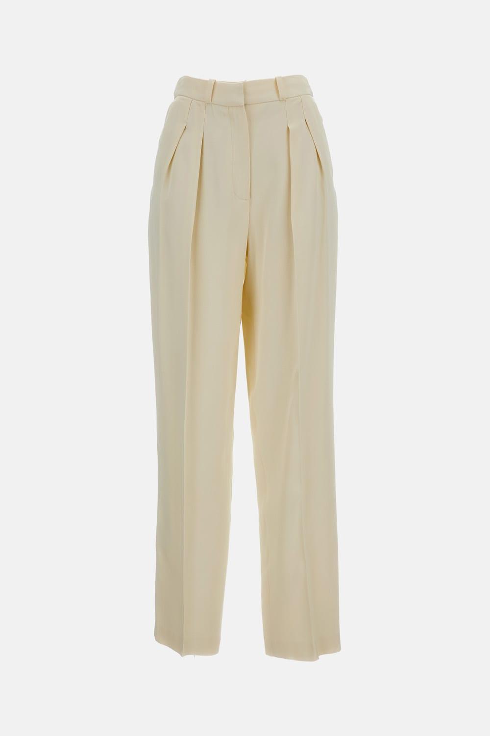 loulou studio alio pleated tailored pants