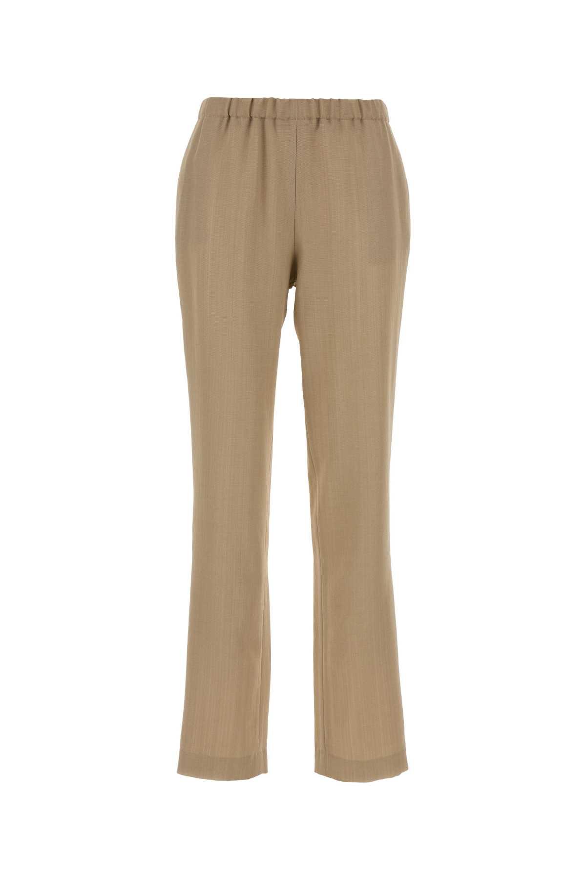 loulou studio cappuccino jersey scot pant