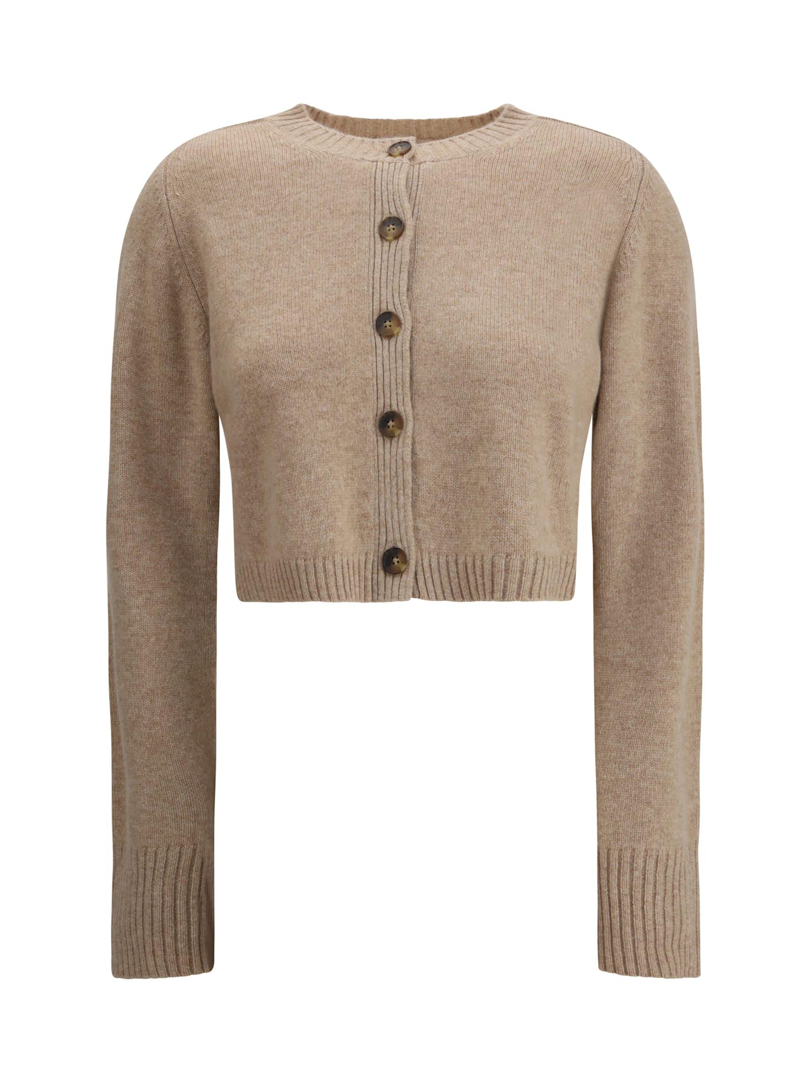 loulou studio cashmere crop cardigan