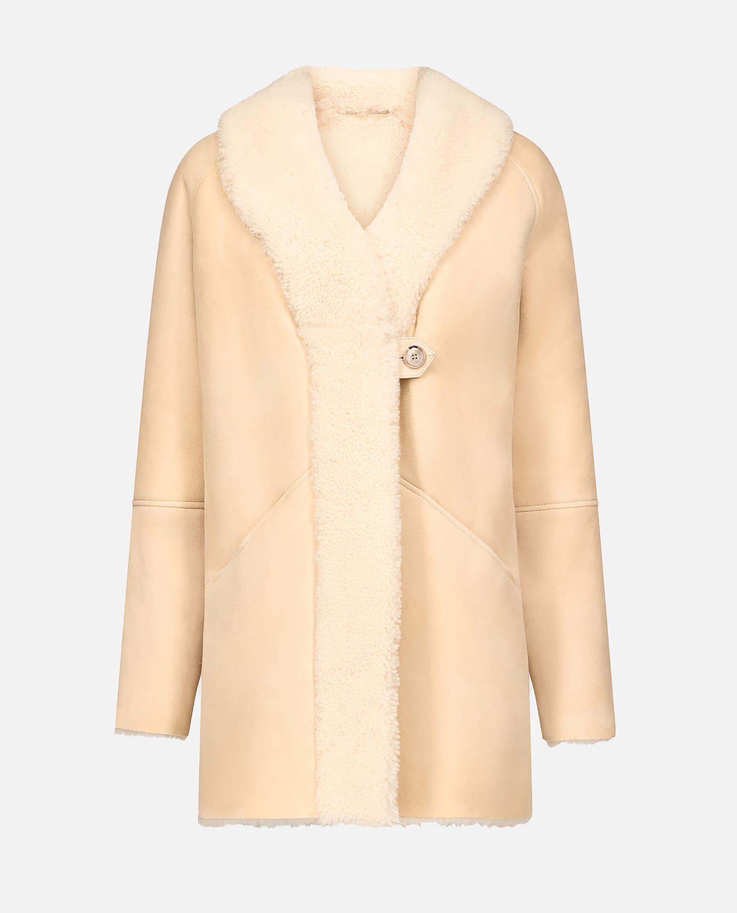 loulou studio isak shearling coat