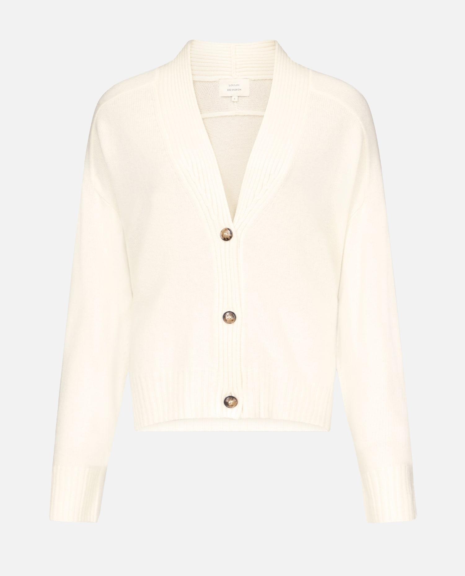 loulou studio kaia lds v neck cardigan