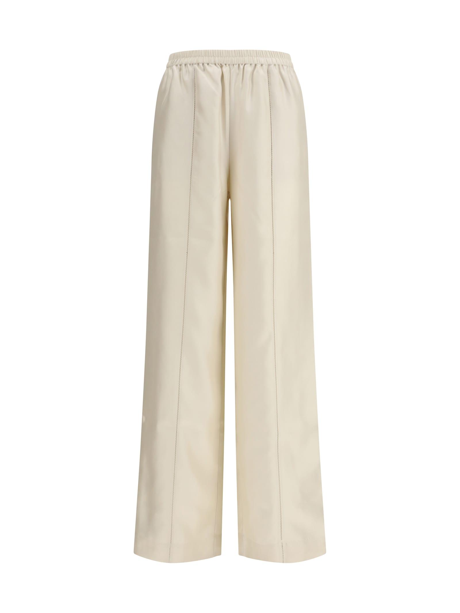 loulou studio lars silk twill pants
