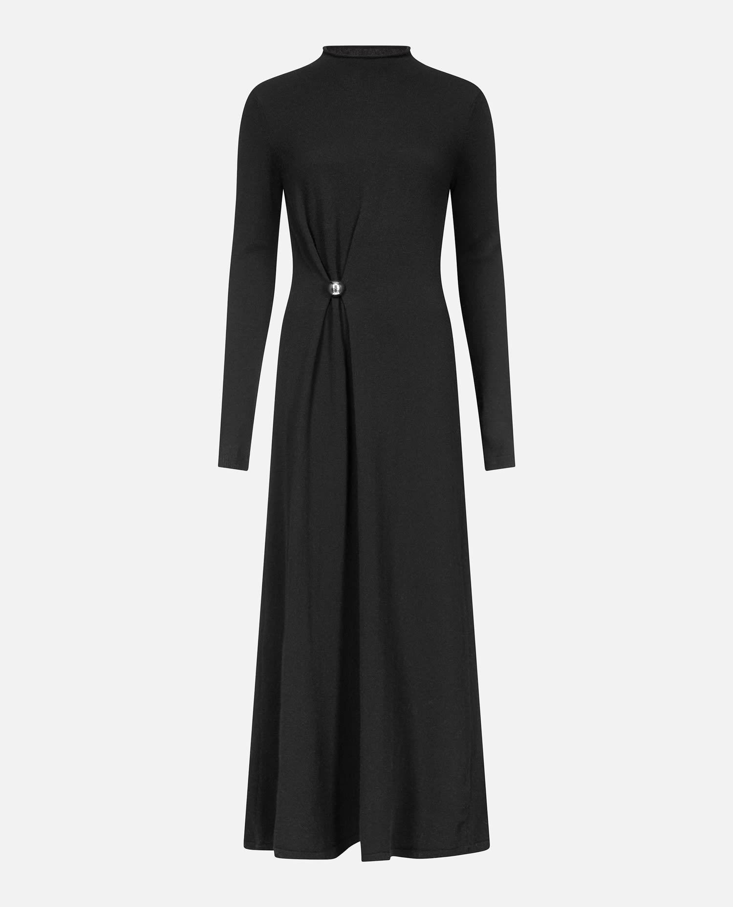 loulou studio lucero draped knit dress