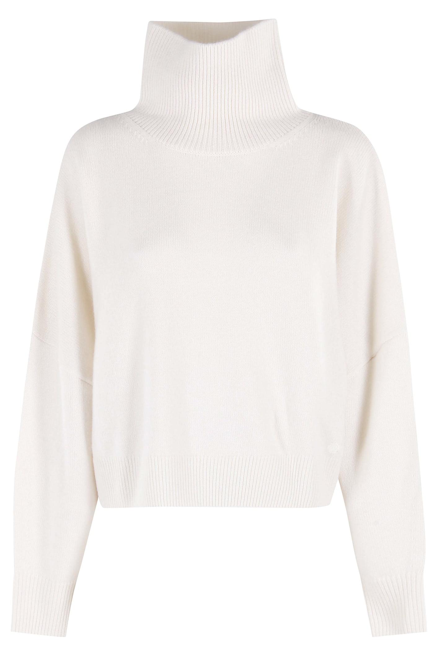 loulou studio luke stand collar sweater