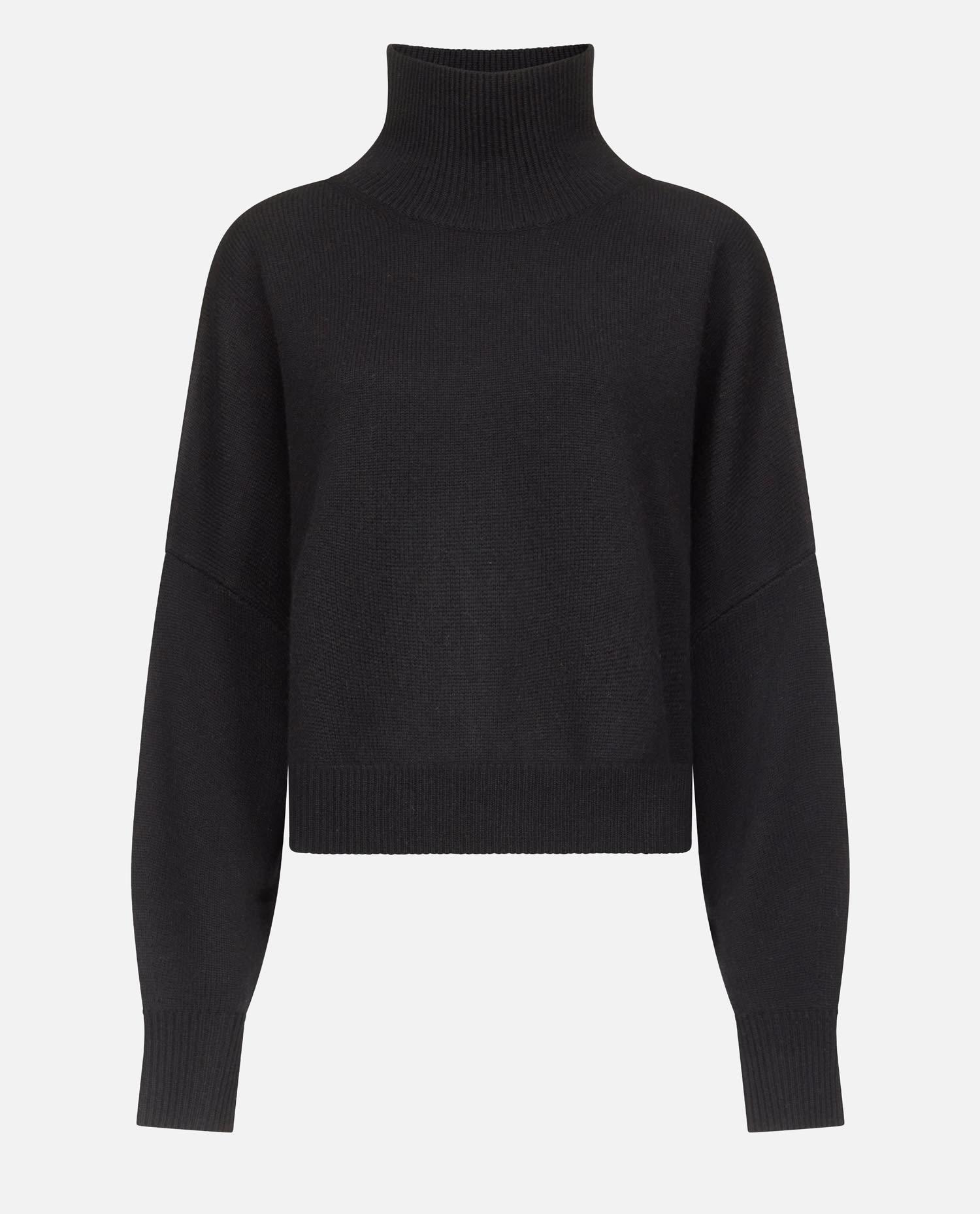 loulou studio luke stand collar sweater