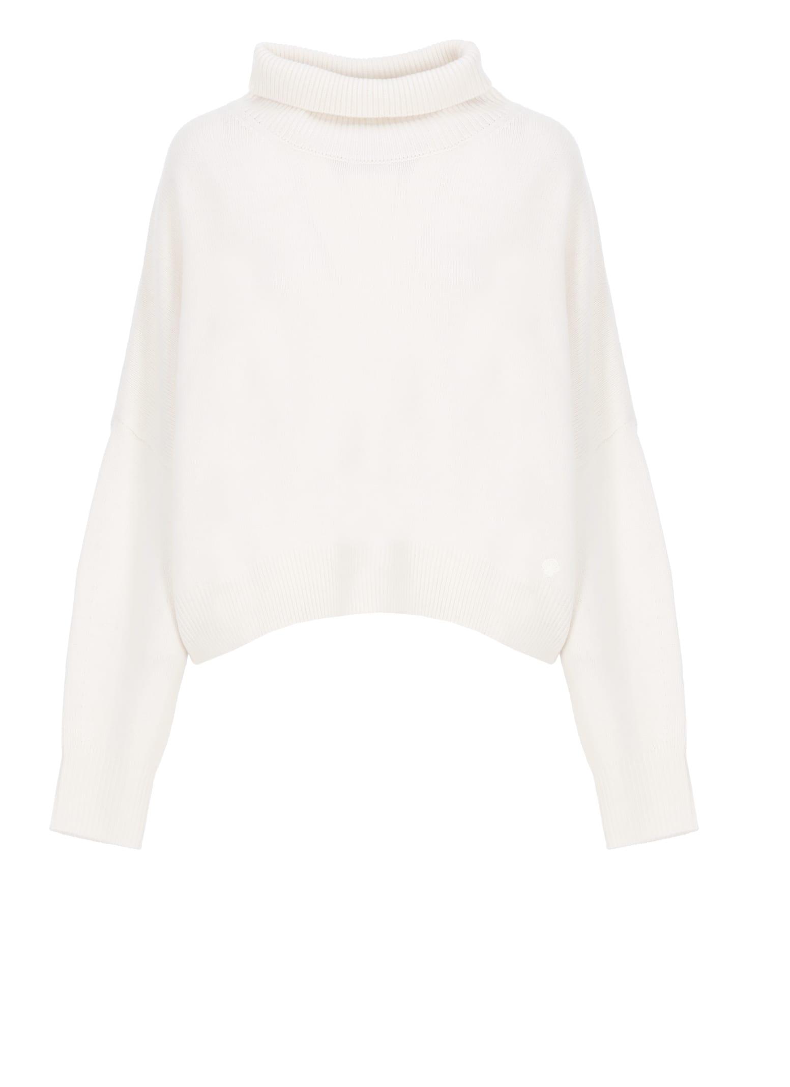 loulou studio luke stand collar wool sweater