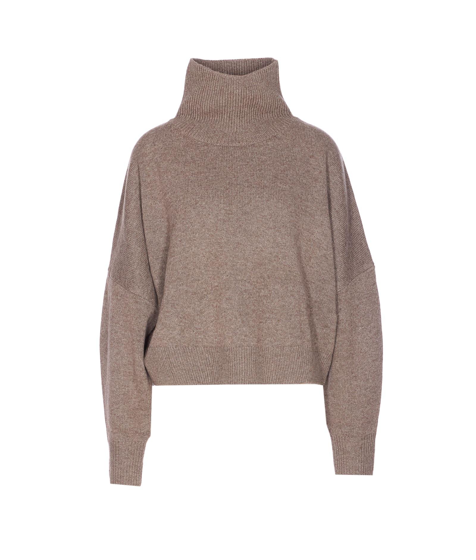 loulou studio luke stand sweater