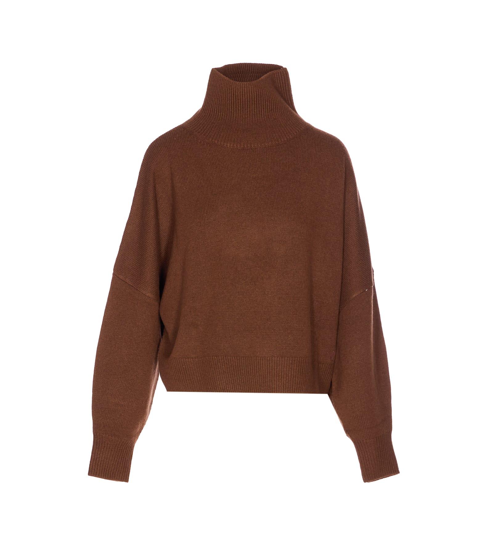 loulou studio luke stand sweater