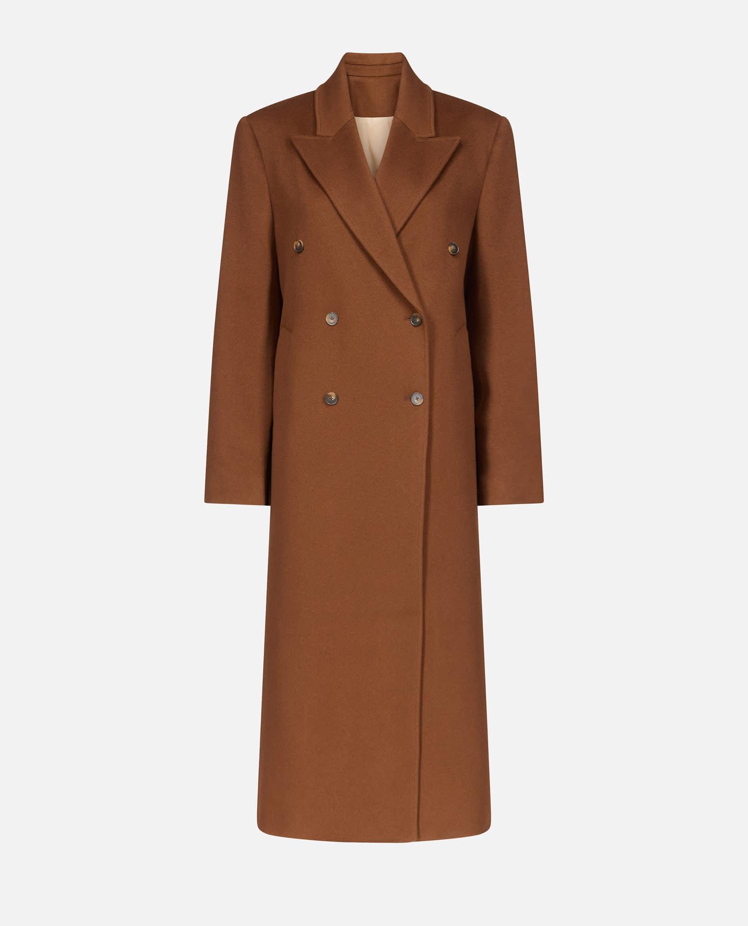 loulou studio rosco double breasted coat
