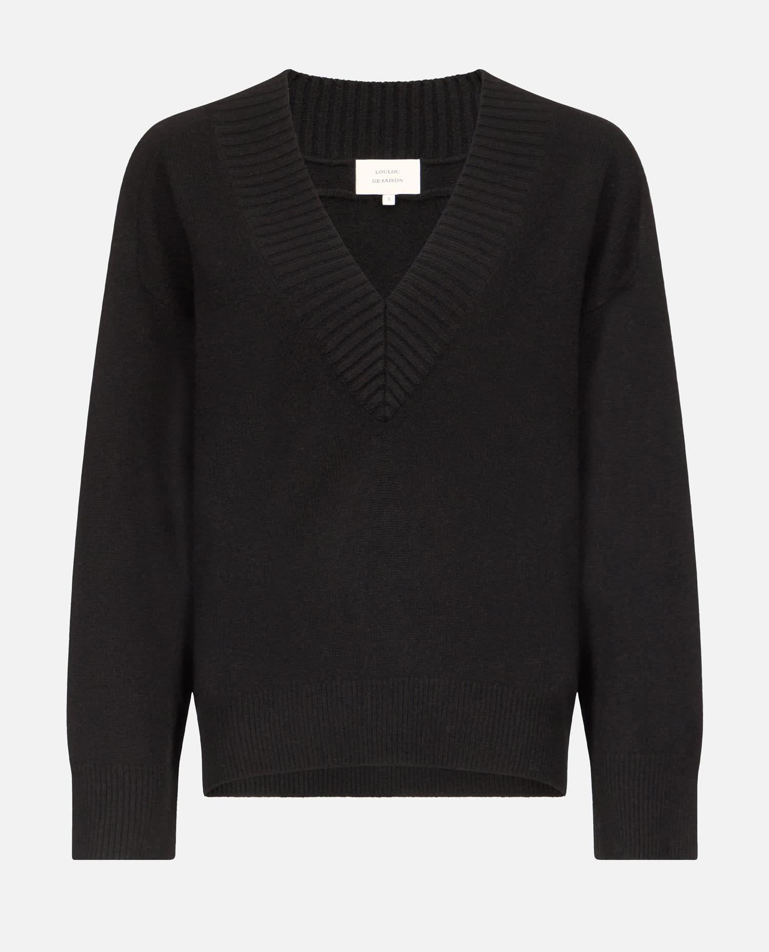 loulou studio sage lds v neck sweater