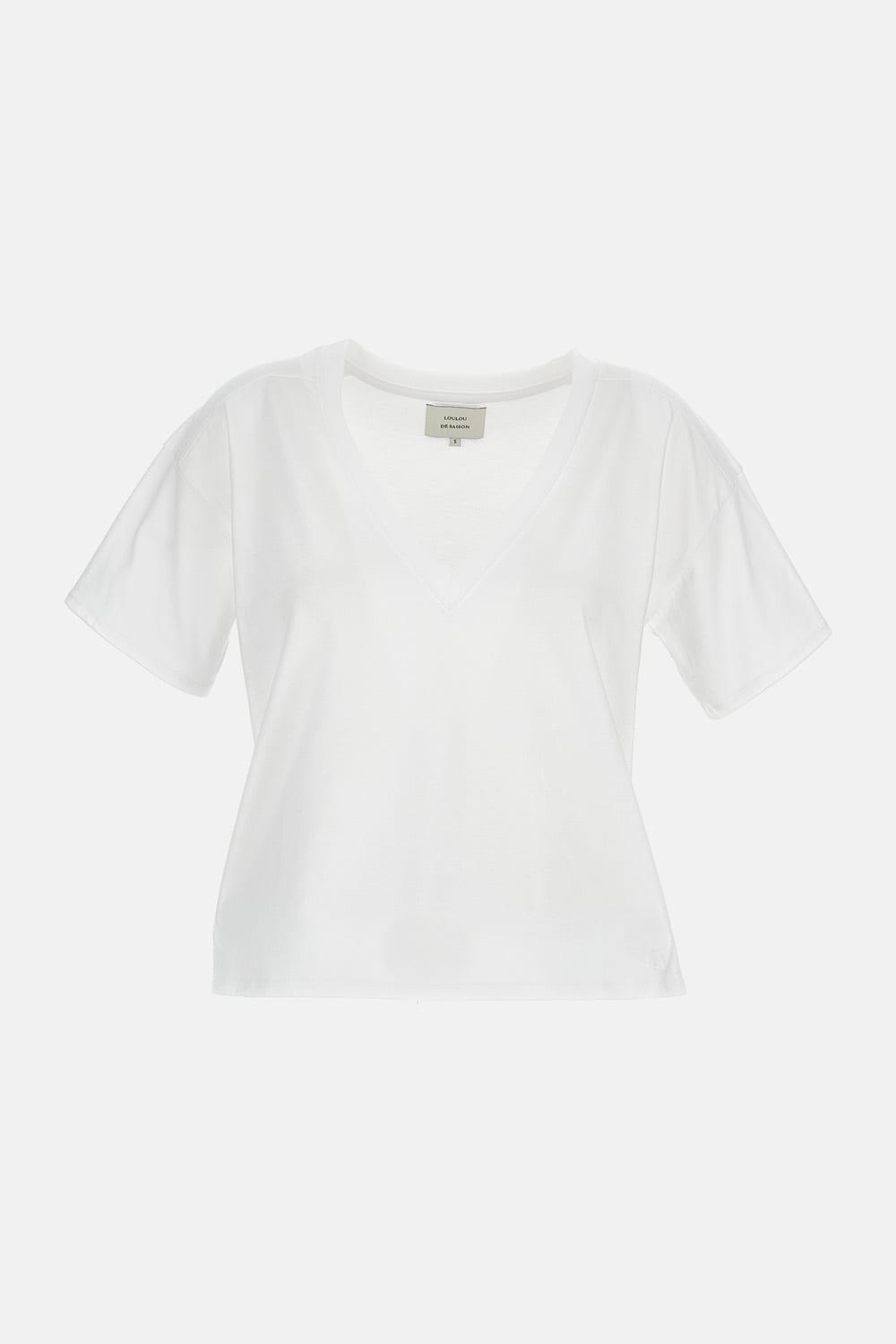 loulou studio v neck t-shirt