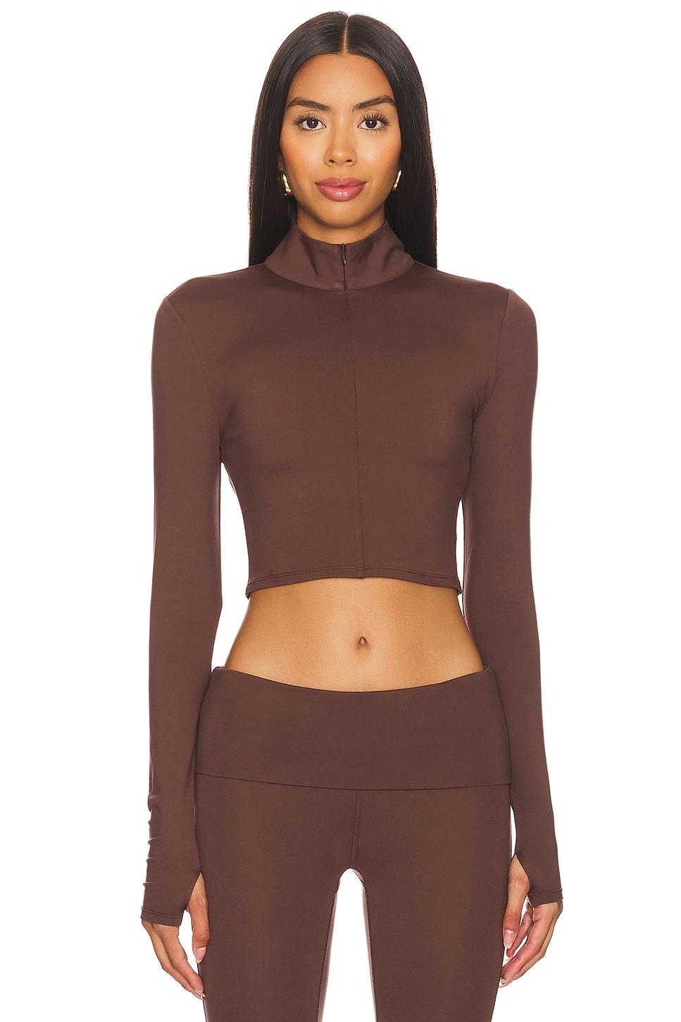 loungewell light jordan half zip top