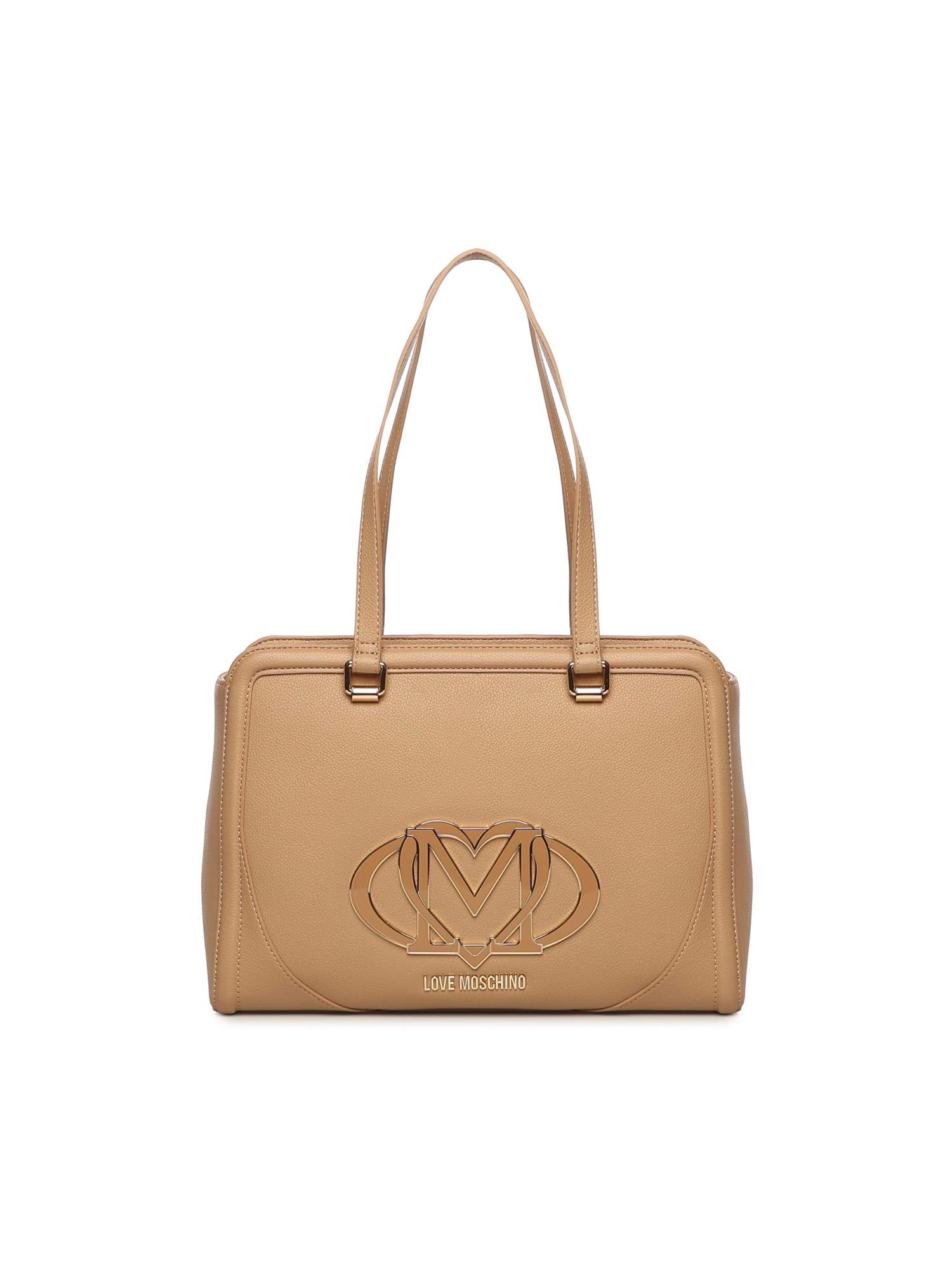 love moschino bag with large logo