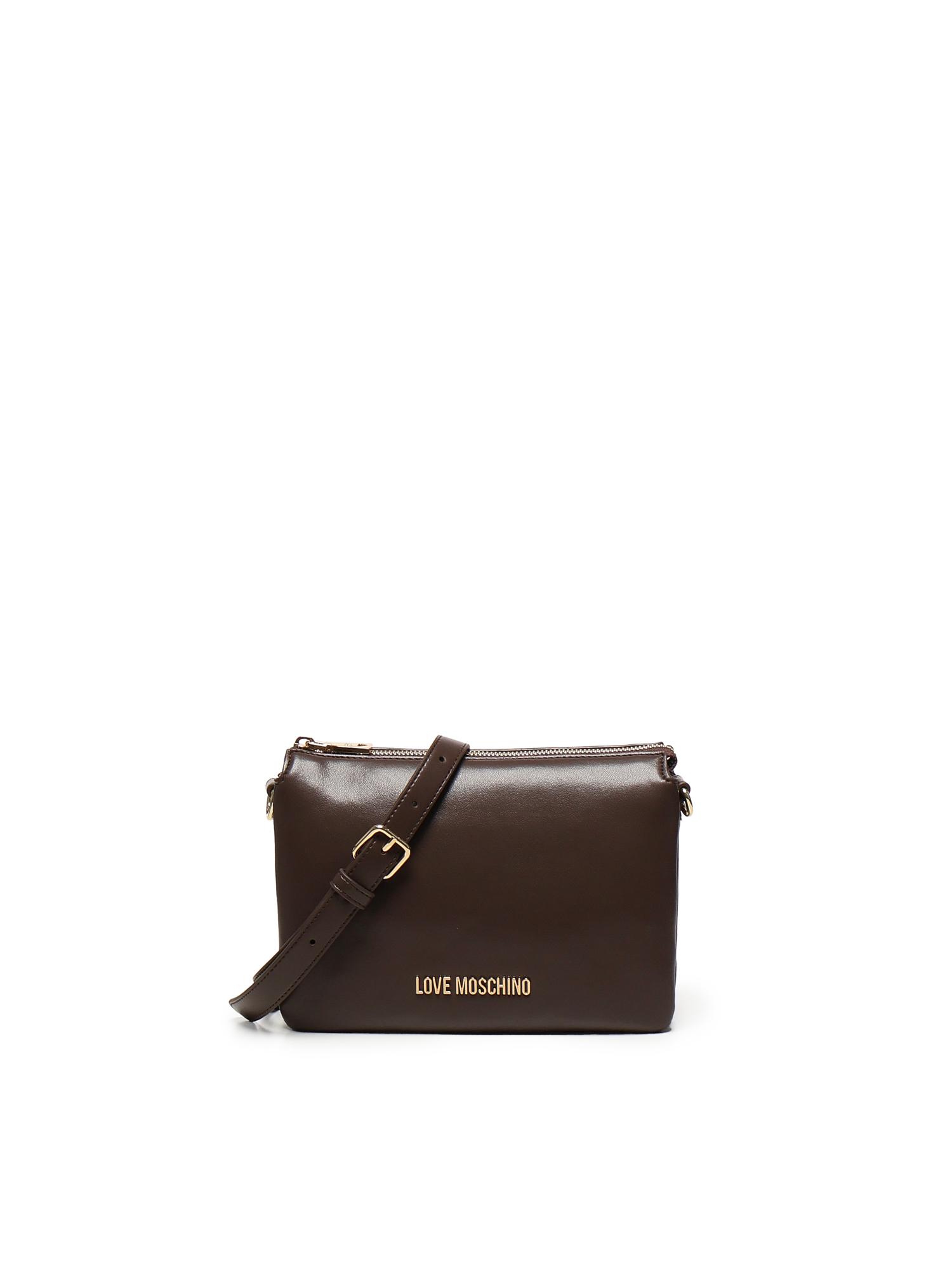 love moschino bags dark brown - women