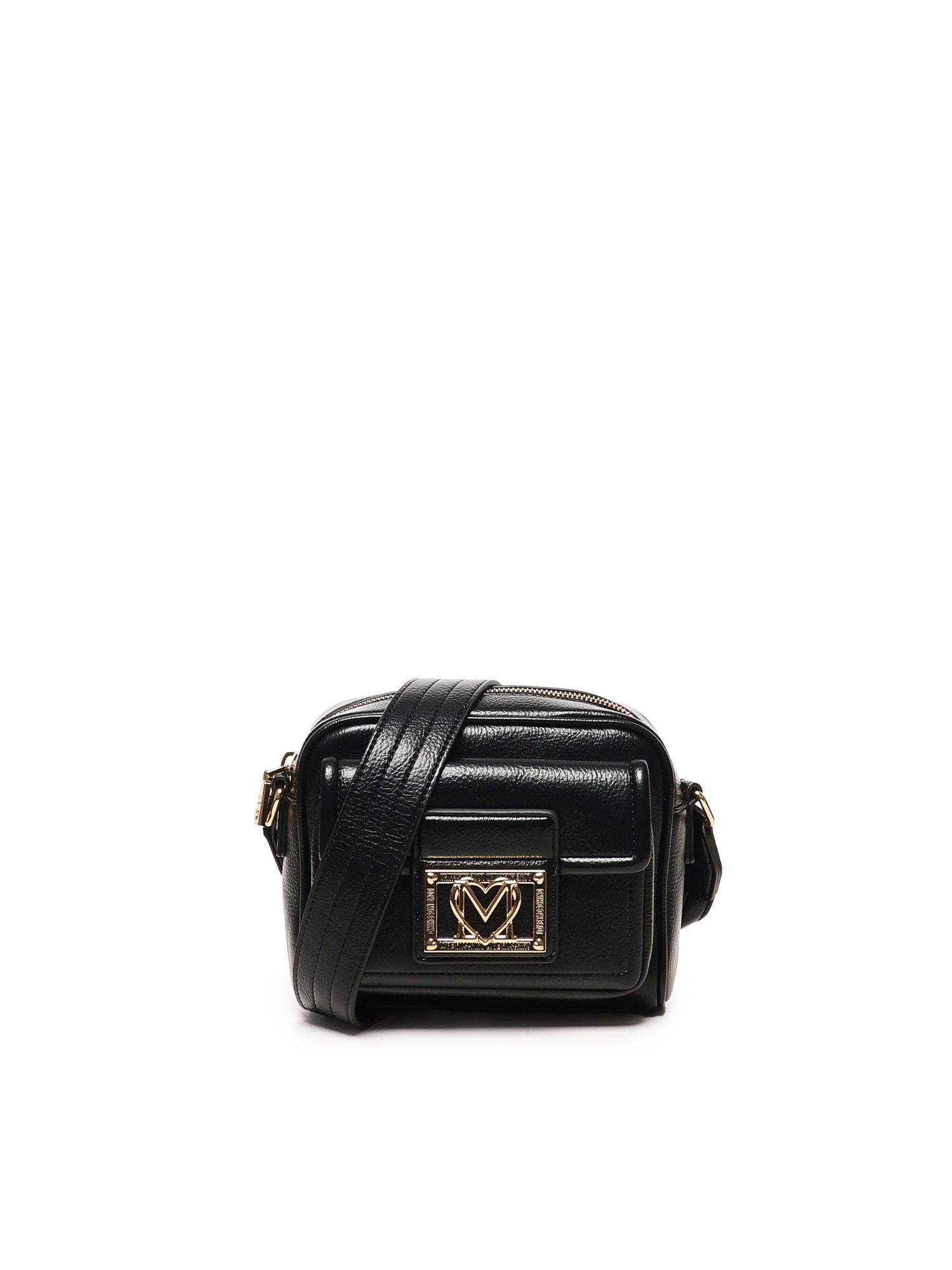 love moschino shoulder bag with logo