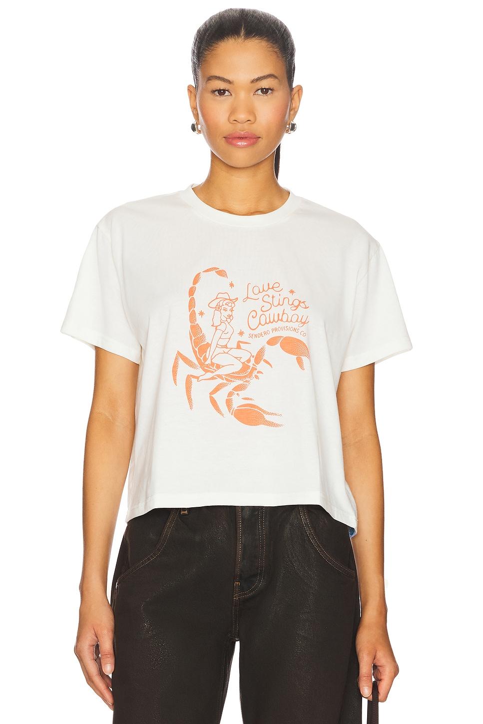 love stings crop tee