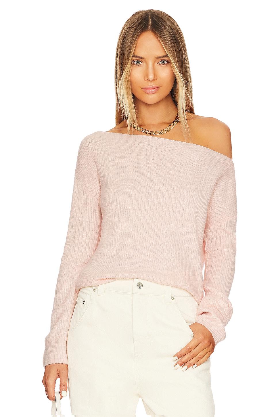 lovers + friends alayah off shoulder sweater
