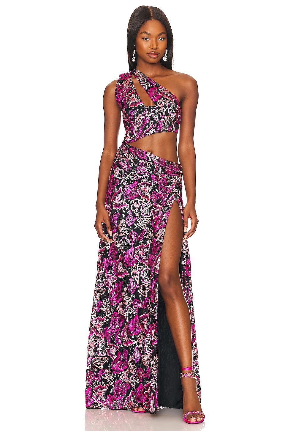 lovers + friends elysian gown