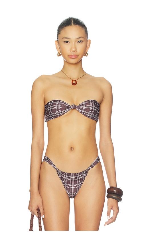 lovers and friends adore you top in brown.