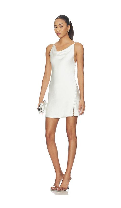 lovers and friends alejandra mini dress in white.