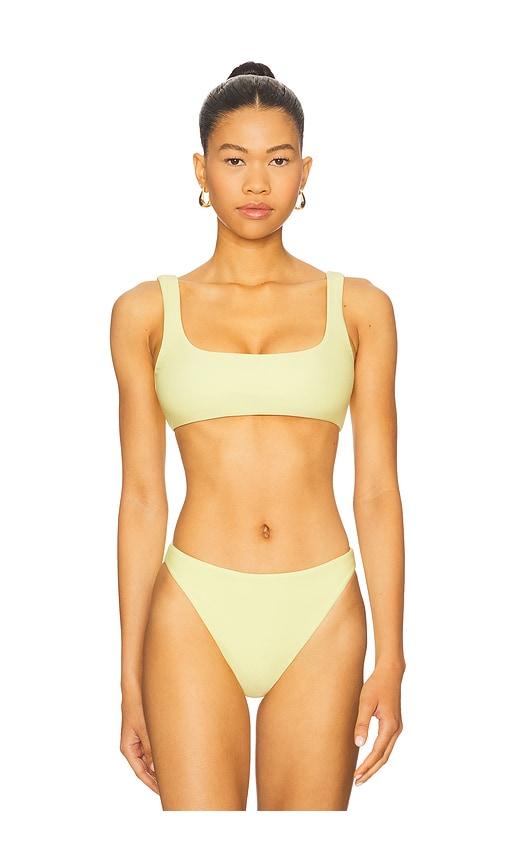 lovers and friends arielle top in lemon.