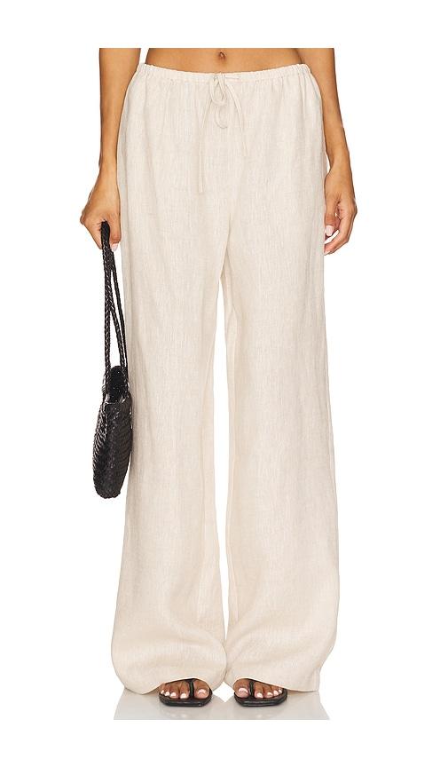 lovers and friends beatrice pant in neutral.