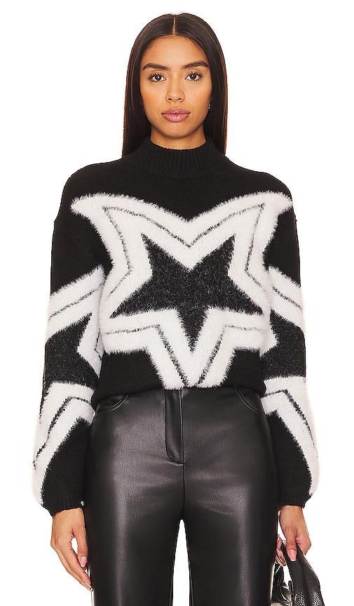 lovers and friends beatrice sweater in black.