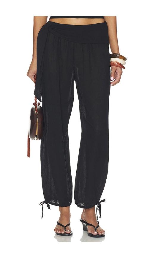 lovers and friends billie pant in black.