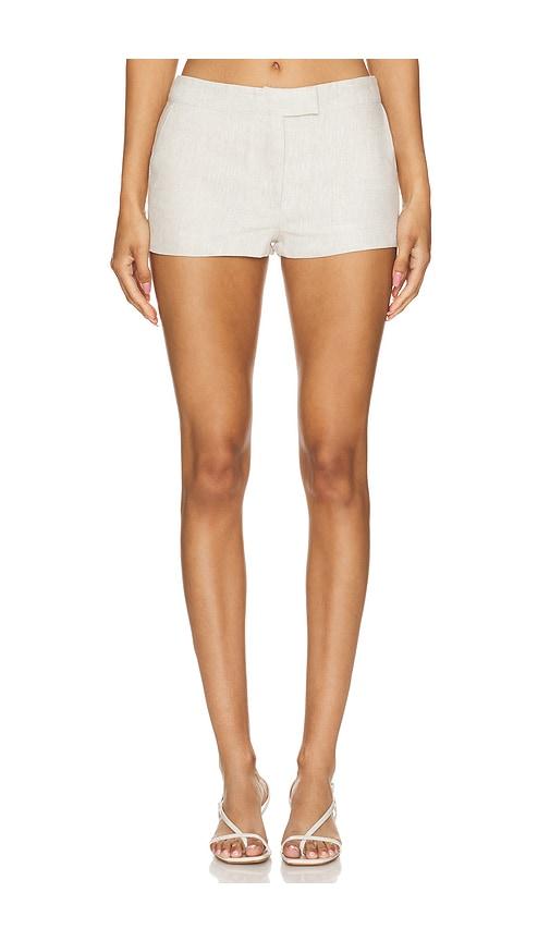 lovers and friends brixton short in neutral.