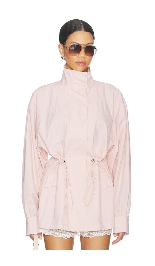 lovers and friends carie jacket in pink.