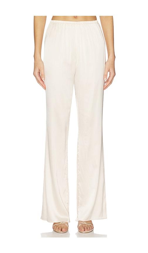 lovers and friends carlotta pant in ivory.