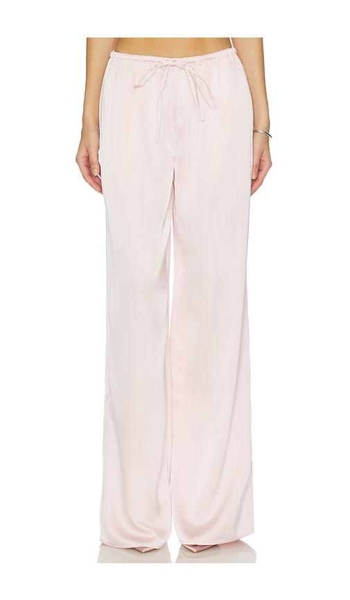 lovers and friends claire pant in pink.