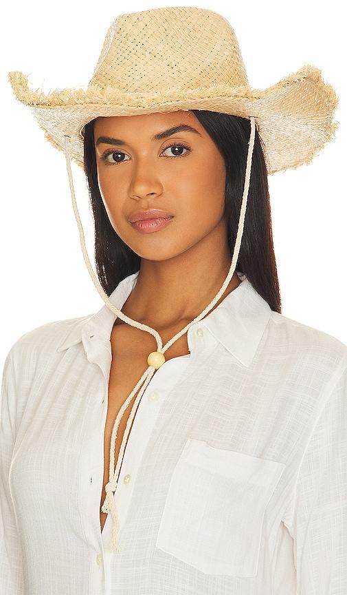 lovers and friends colleen hat in tan.