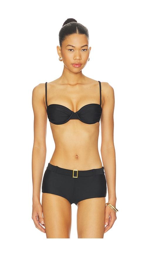 lovers and friends dolce top in black.