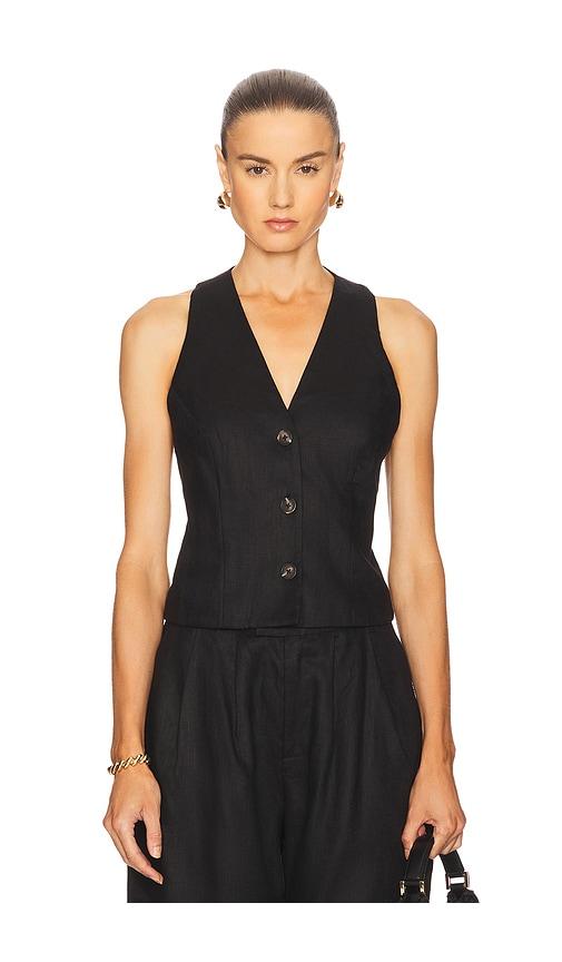 lovers and friends drew top in black.