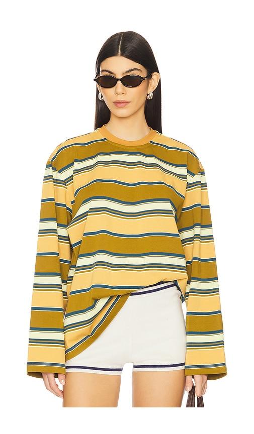 lovers and friends ella top in mustard.