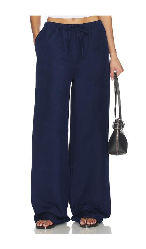 lovers and friends georgia pant in navy.