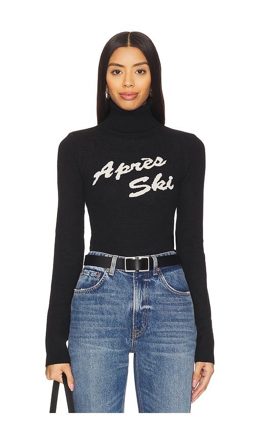 lovers and friends georgina pullover sweater in black.