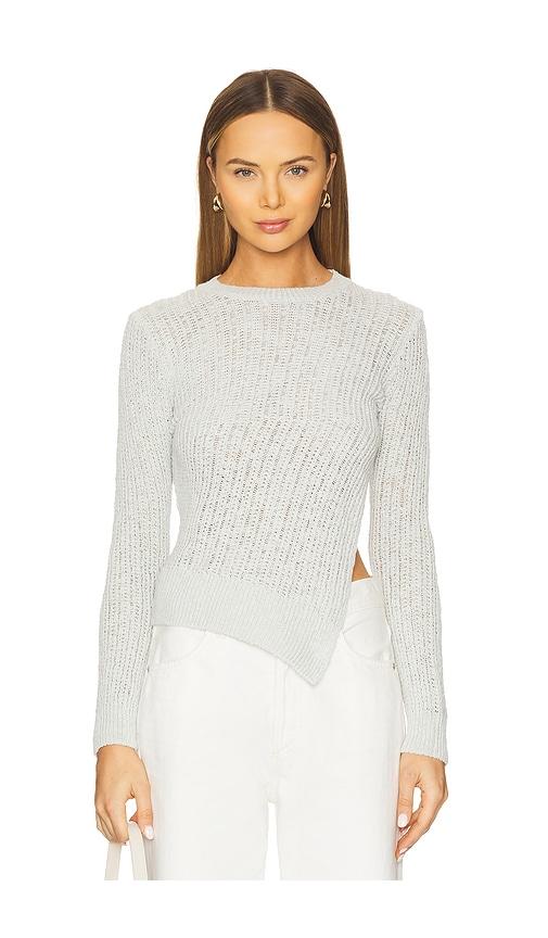 lovers and friends hellin sweater in grey.