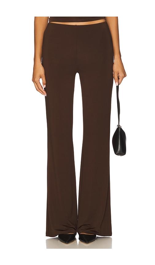 lovers and friends ivanna pant in chocolate.