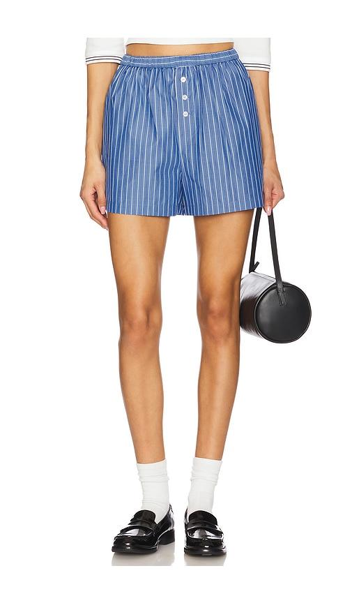 lovers and friends johnny short in blue.