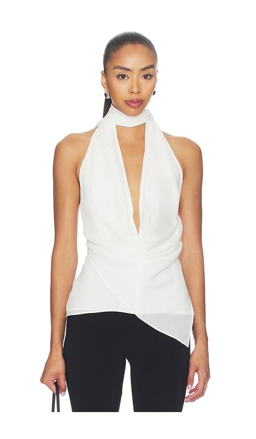 lovers and friends josephine top in white.