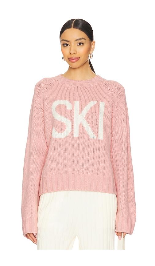 lovers and friends jovelle ski sweater in pink.