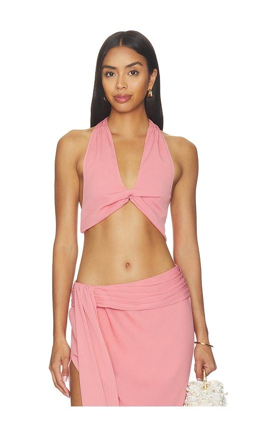lovers and friends judy top in coral.