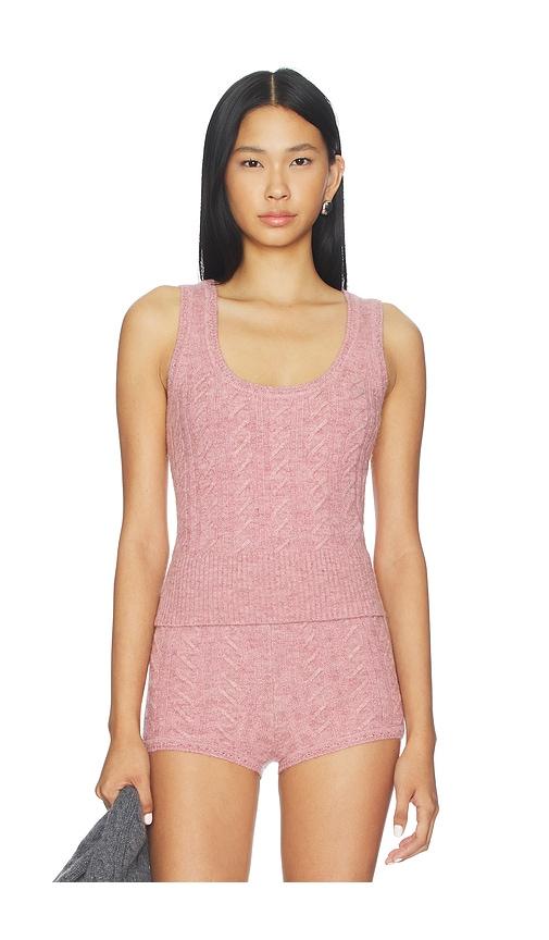 lovers and friends juliee tank in mauve.